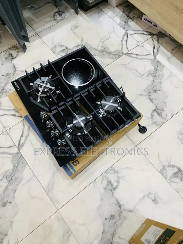 Zealous Sleek Black Built in Kenwood 3-1 Stove 60cm · Photo 1