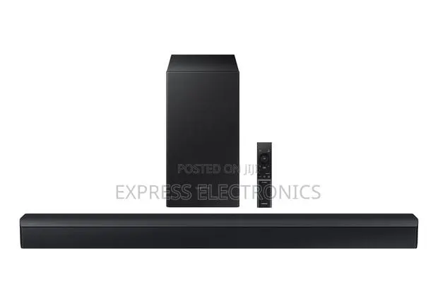 Brand New Samsung 2.1Ch 210W Soundbar Wireless Subwoofer Black HW-C43M · Photo 1