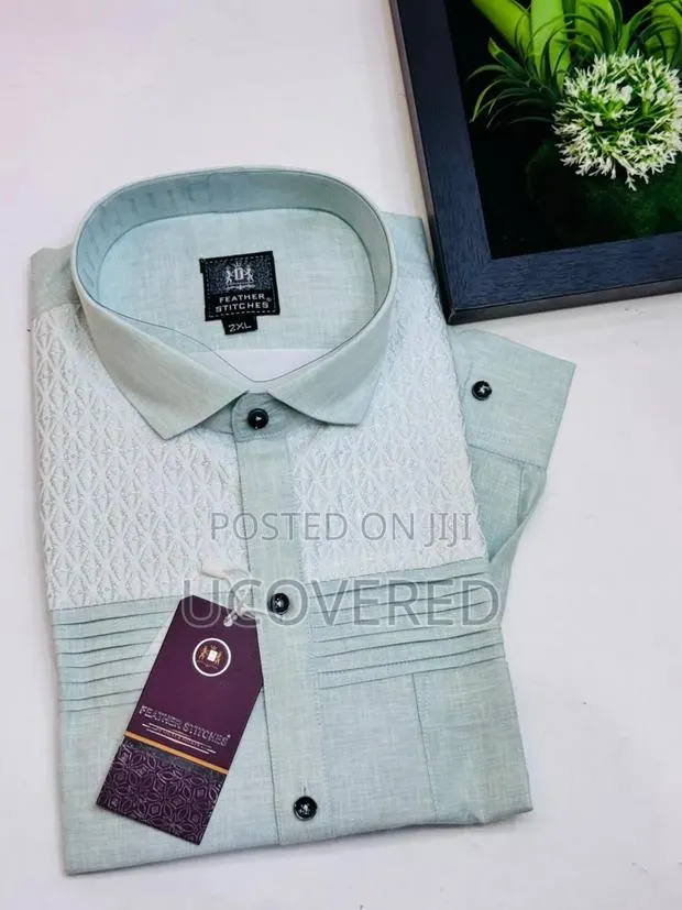 Feather Store Premium Linen Cotton Designer Shirts · Photo 1