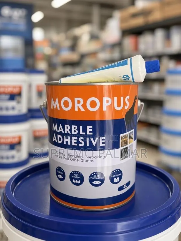 MOROPUS Marble Glue 4L – Stone Adhesive With Hardener · Photo 1