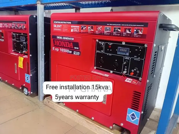 High Performance Honda 15kVA Generator – Built for Heavy Power 15kva · Photo 1