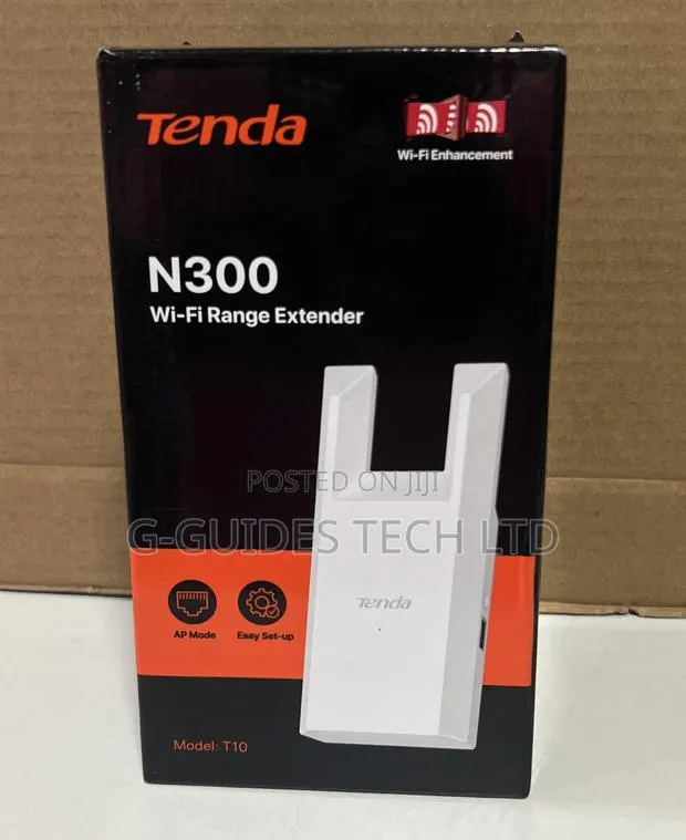Tenda T10 N300 Wi-Fi Range Extender · Photo 1