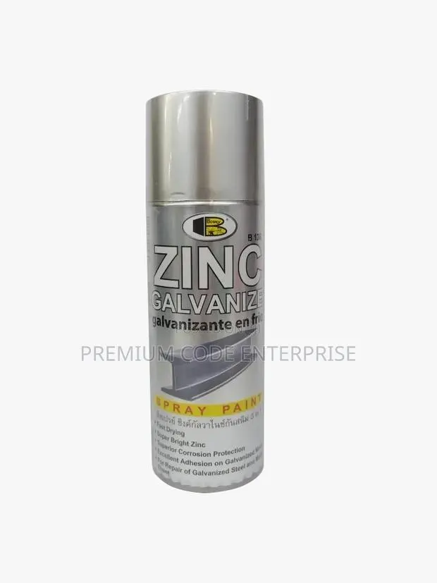Bosny Spray Paint B136 Zinc Galvanized, Bright · Photo 1