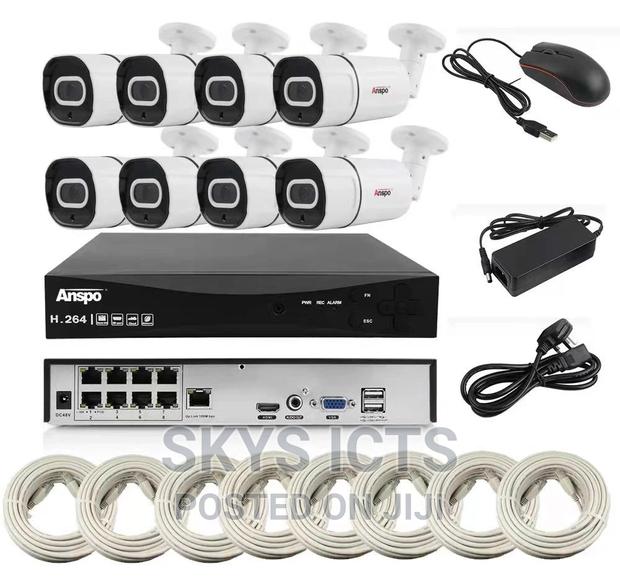 4mp 8 Channel Ip CCTV Kit