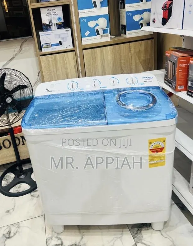 Super Quality Nasco 15kg Top Load Washing Machine(Spin Dry).White · Photo 1