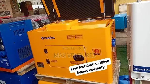 Heavy-Duty Perkins 18kVA Diesel Generator – Brand New 18kVA · Photo 1