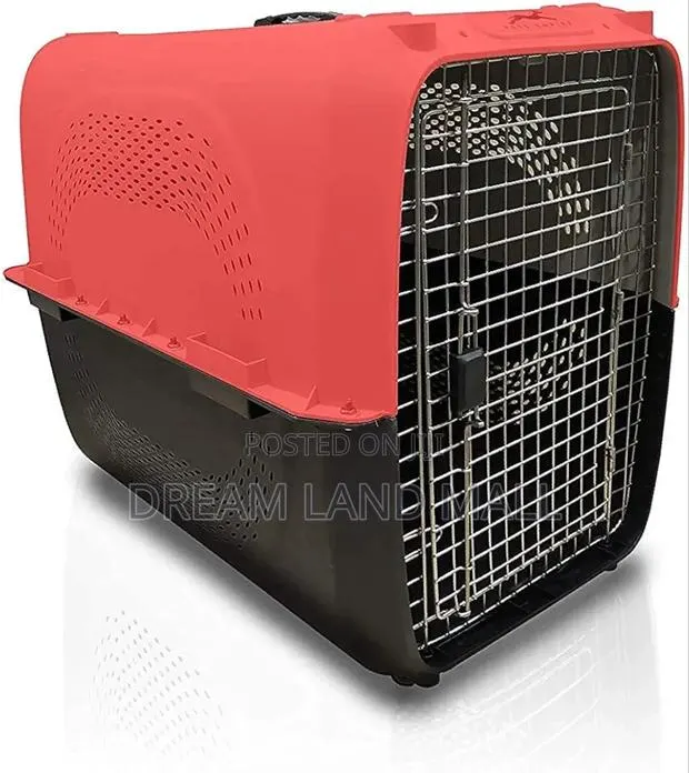 Plastic Traveling Dog Cage · Photo 1