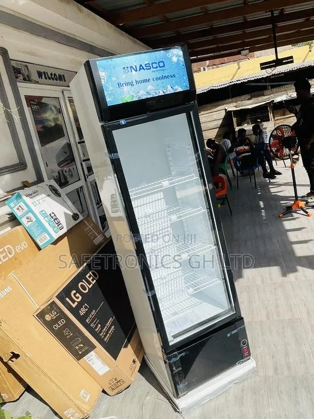 Electric Nas360fl-1dr Singledoor Display Glass Fridge · Photo 1