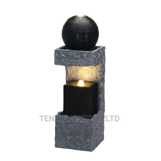 Water Fountain( Geometric Design With Imitation Rock · Photo 1