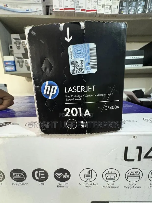 Hp 201a (Cf400a) Black Compatible Laserjet Toner Cartridge · Photo 1