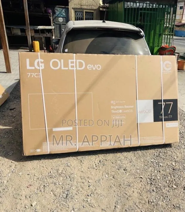 Brand New LG 77 Oled C3 Uhd Smart Television(2024 Model) Black · Photo 1