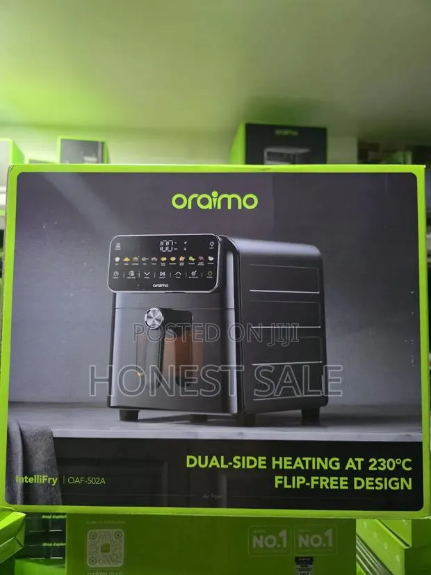 Oraimo Intellifry 9l 230°C Dual Side Flip Free Air Fryer · Photo 1