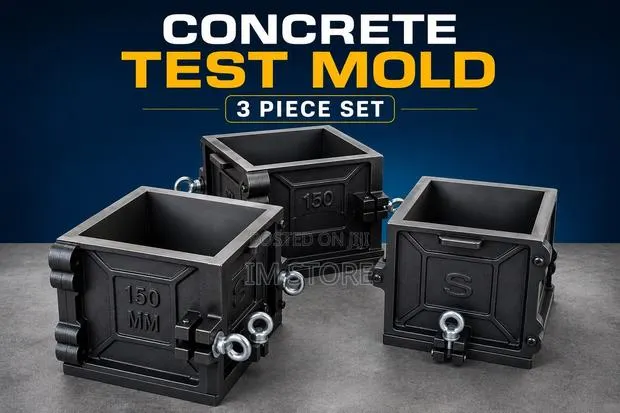 3-Piece Concrete Test Mold for Concrete Cube Testing in Ghana · Photo 1