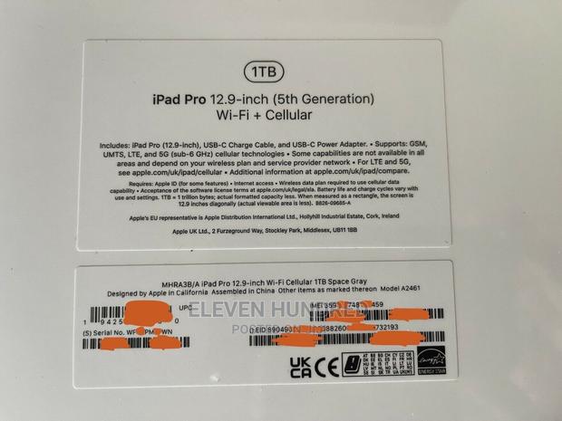 New Apple iPad Pro 11 (2021) 1 TB Gray · Photo 3