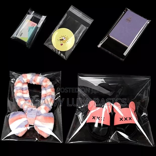 Adhesive Clear Clean Packaging Bags · Photo 6