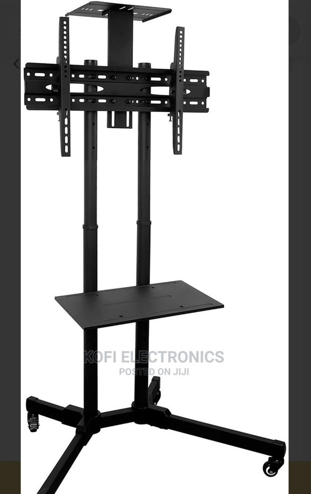 Equipped Mobile TV Stand/Trolley for LED/LCD 32-70" W/ Shelf · Photo 1