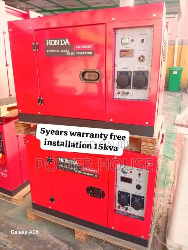 Bravo Legacy Honda Diesel Generator 15kva 16500watts 15kva · Photo 1