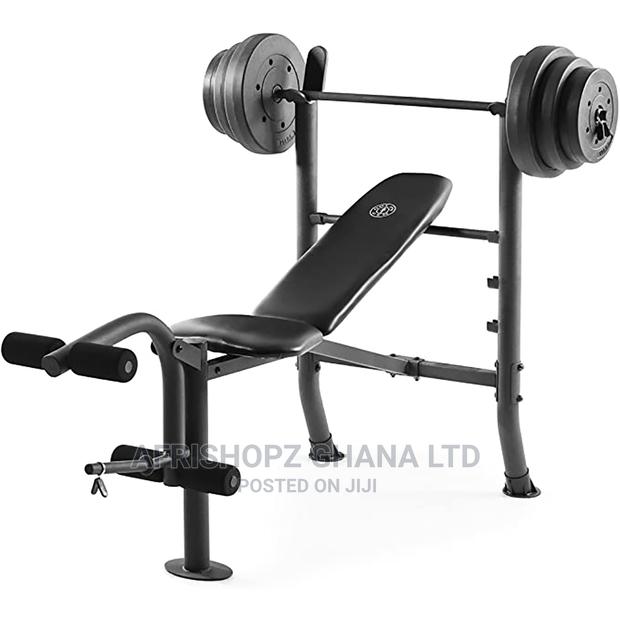 Workout Bench With 50kg Weight Set