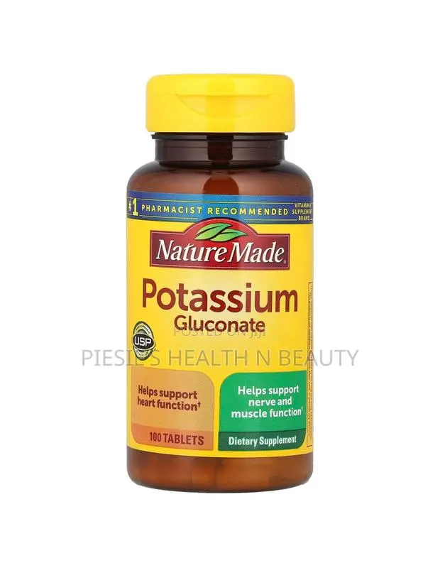 Nature Made Potassium Gluconate 550mg, 100 Tablets · Photo 1