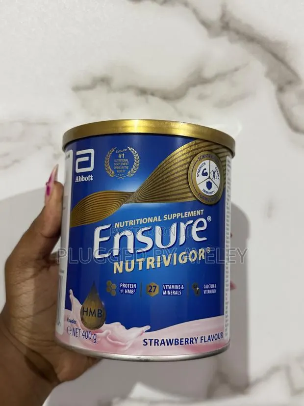 NUTRITIONAL SUPPLEMENT Ensure Strawberry · Photo 1