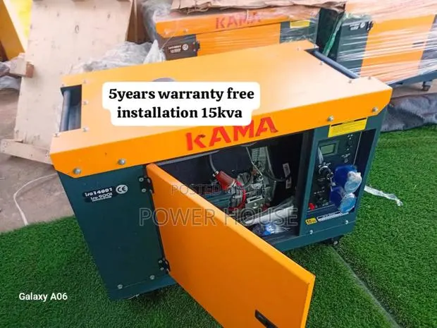Panel Astra Core Kama Diesel 15kva 16500watts 15kva Diesel · Photo 1