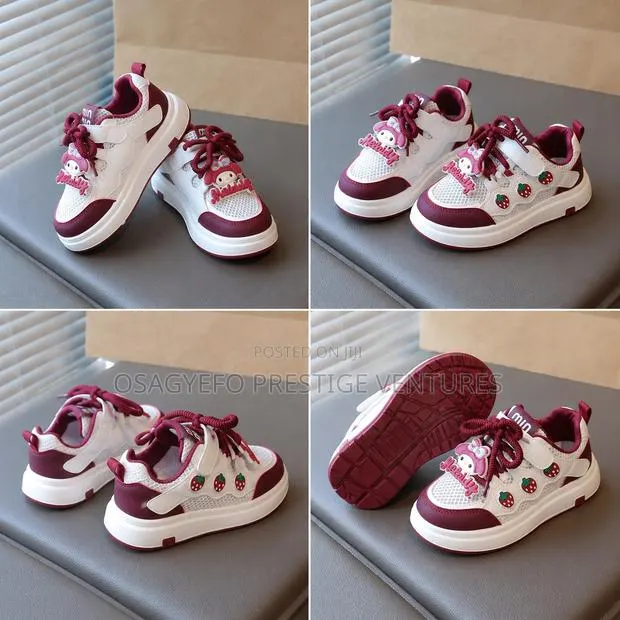 Girls’ My Melody Strawberry Velcro Sneakers · Photo 2