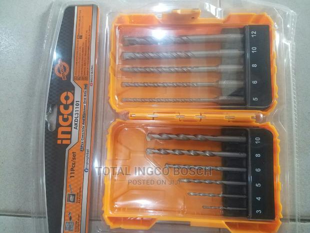 Ingco 11 Pcs Concrete and Hammer Drill Bits Set · Photo 2