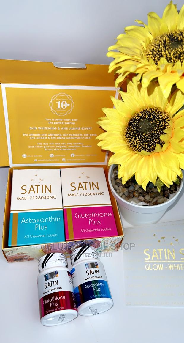 Satin Skinz Gluta Tabs Skin Supplement New Packaging · Photo 1
