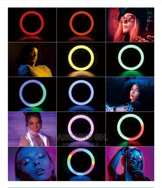 10 Inches RGB Ring Light With Stand (Back Friday Deal) · Photo 4