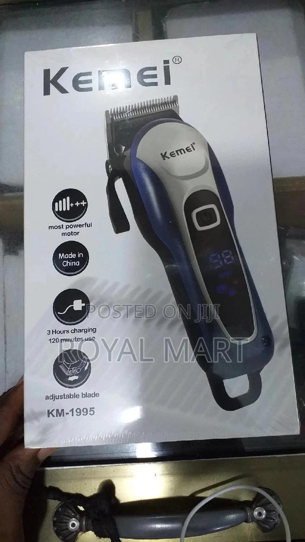 Kemei Cordless Chargerble Babring Machine · Photo 1