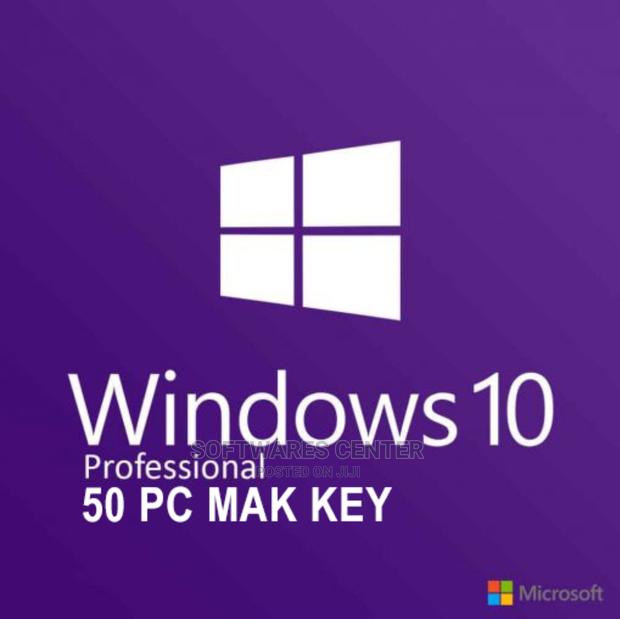 Windows 10 Pro – MAK 50 PC Activations License Key · Photo 1