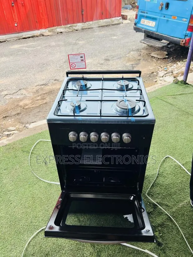 Best Buy for Less Volcano 4burner Gas Cooker Oven Black 50/50 · Photo 1