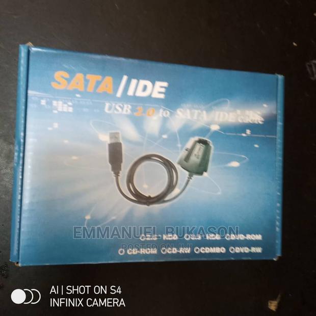Sata and IDE Cable With Power for Desktop · Photo 1