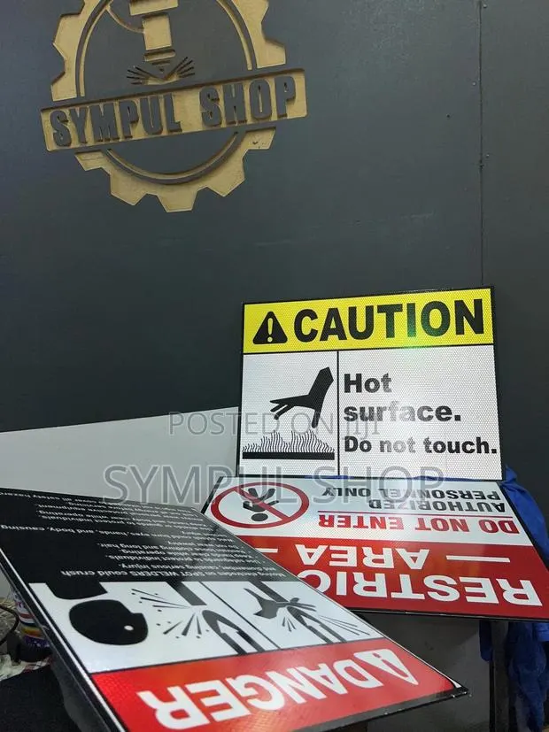 Warning Office Signs · Photo 1