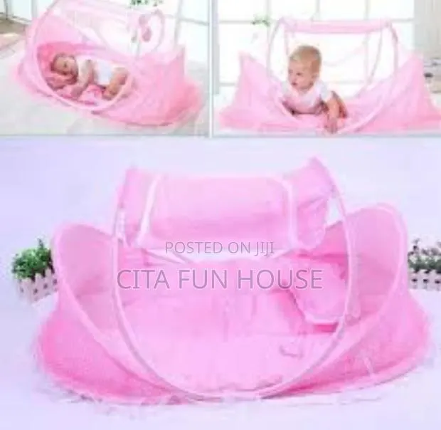 Foldable Baby Bed With Net and Music · Photo 1