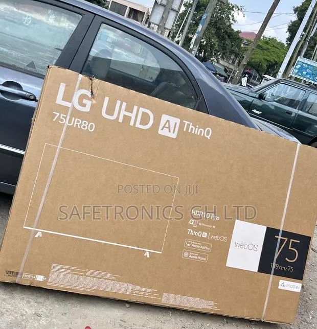 Sealed Uhd Led Smart Lg 75” Android 75ur80 (2025 Model) Tv · Photo 1