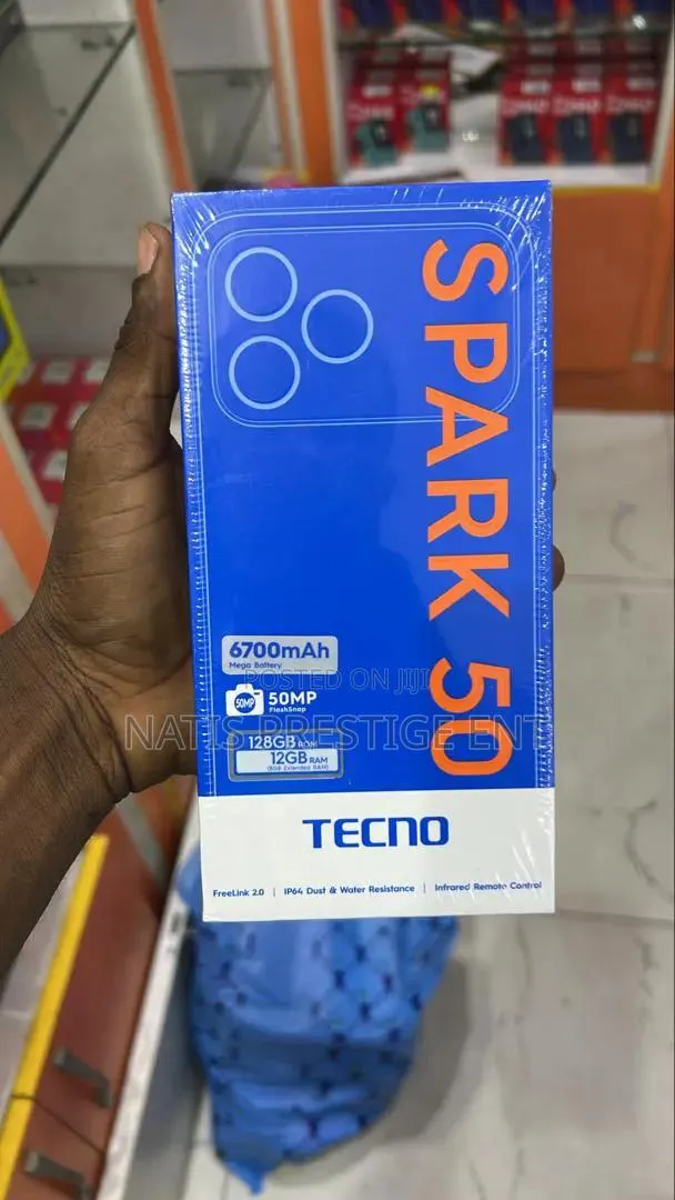New Tecno Spark 50 128 GB Black · Photo 1
