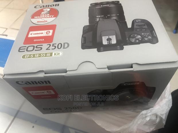 CANON DSLR Camera Eos-250d 18-55 KIT 24.1mp 4K Wifi · Photo 1