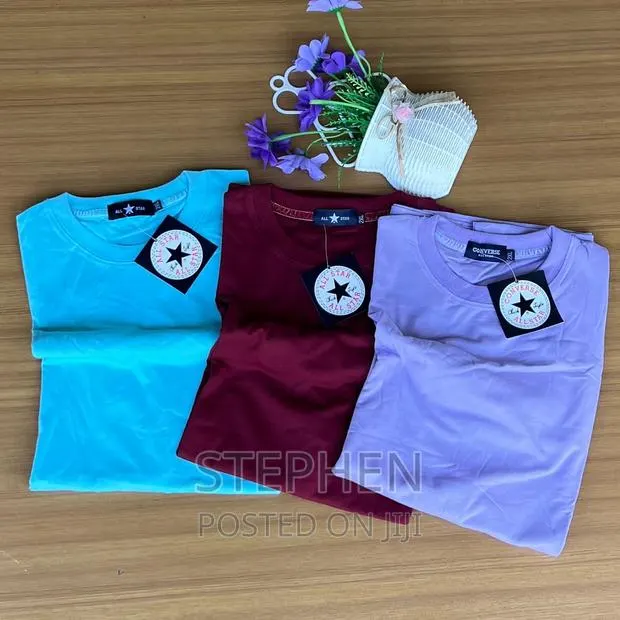 Premium Converse Plain Tshirts · Photo 1