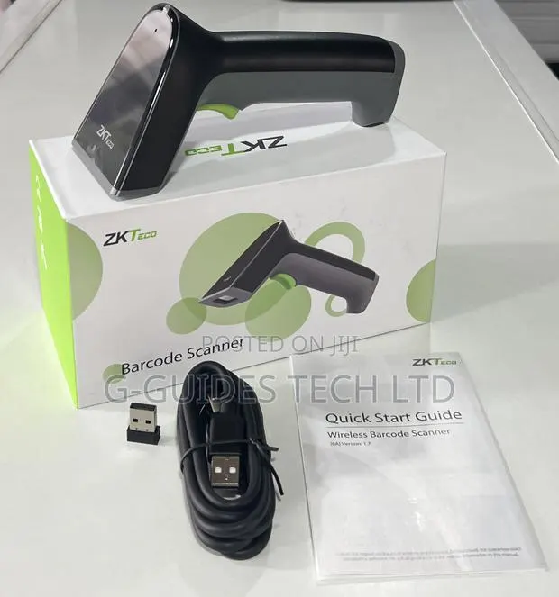 Zkteco 1d Wireless Barcode Scanner Handheld Zkb103s · Photo 1