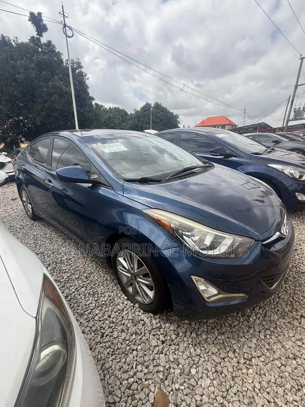 Hyundai Elantra Limited 4dr Sedan (1.8L 4cyl 6A) 2014 Blue · Photo 1