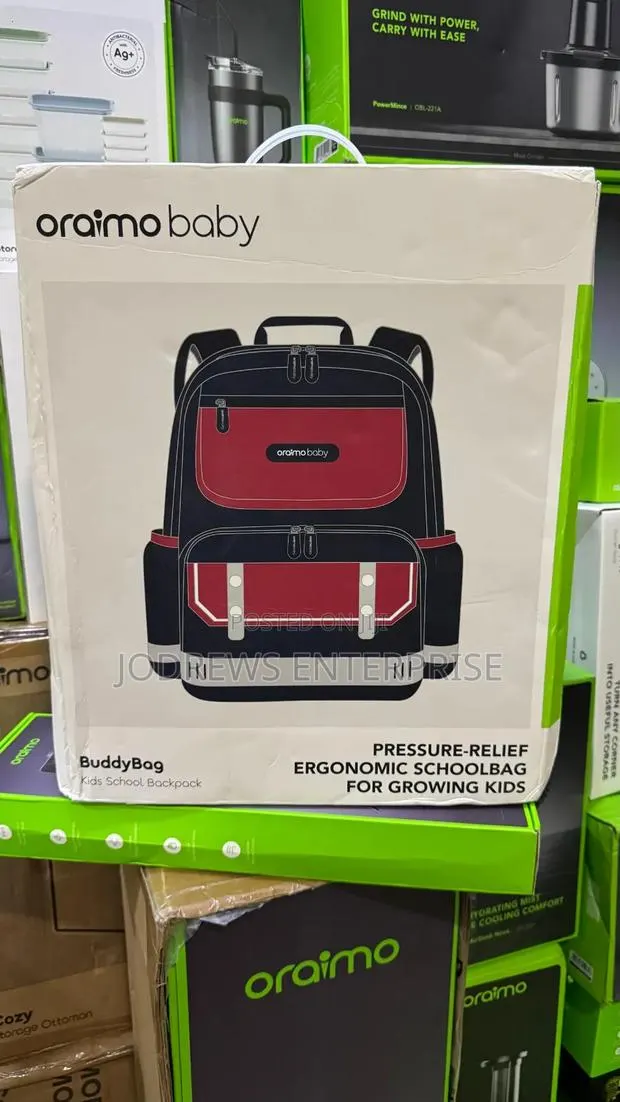 Oraimo BuddyBag Blue Pressure-Relief Ergonomic Kids School Backpack · Photo 1