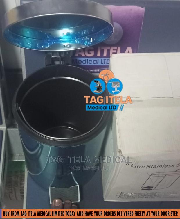 Pedal Dustbin (8ltrs Stainless Steel) · Photo 2