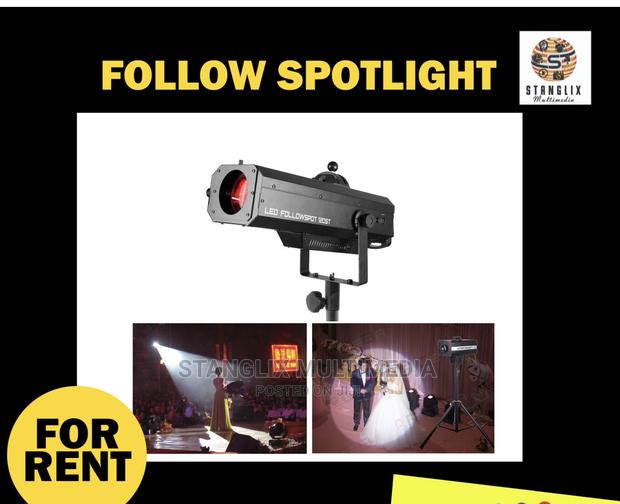 LED Follow Spot Light for Rentals · Photo 1
