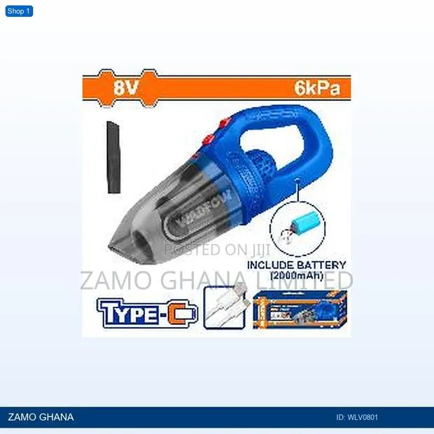 Cordless Vacuum - Wlv0801 · Photo 1