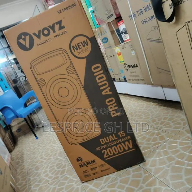 Price Slash on Our Splendid 2000W Voyz Bluetooth Speaker · Photo 1