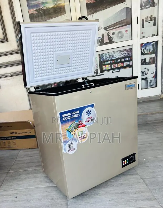 Order Classic Nasco Nas-175fl Single Door Chest Freezer(Gold) · Photo 1