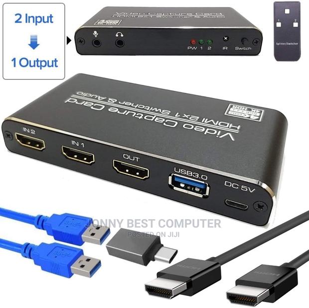 HDMI 4k 2 Input Capture Card · Photo 1