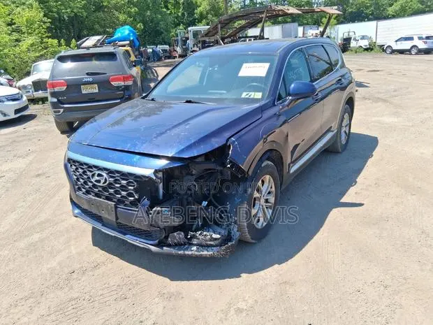 Hyundai Santa Fe SEL 2.4 AWD 2020 Blue · Photo 1