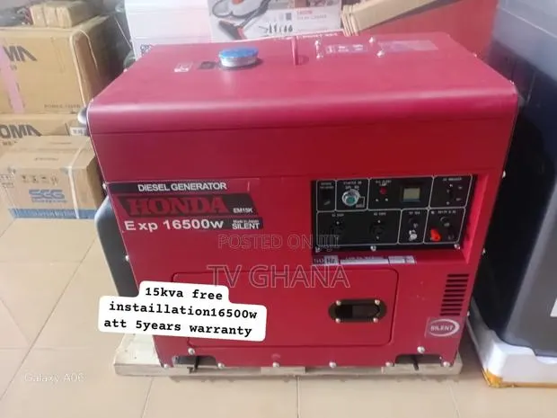 Honda 15kva Key Start Generator 16500w Beast15kva 16500 Watt · Photo 1